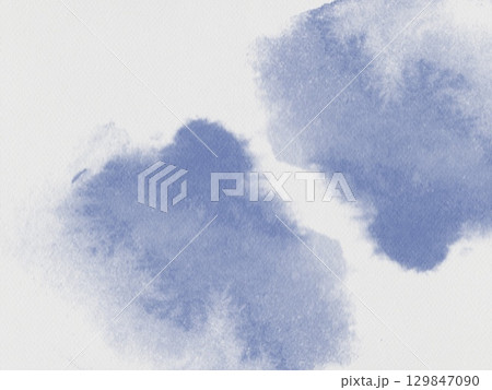 Blue white light watercolor abstract texture cloud-like shapes paper high-quality texture background pastel dark purple acrylic alcohol ink card template minimalistic Blue white light watercolor abstract texture cloud-like shapes paper high-quality texture background pastel dark purple acrylic alcohol ink card template minimalistic 129847090