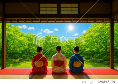 圓光寺　額縁庭園　十牛之庭 129847119