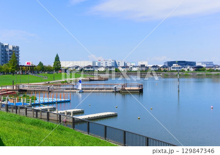 埼玉県越谷市大相模調節池2025年8月 埼玉県越谷市大相模調節池2025年8月 129847346