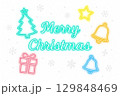 クリスマス　カード　ポスター 129848469