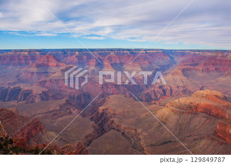 絶景グランドキャニオン－壮大な夕景 129849787