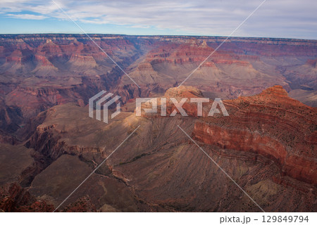 絶景グランドキャニオン-壮大な夕景 絶景グランドキャニオン-壮大な夕景 129849794