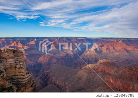 絶景グランドキャニオン－壮大な夕景 129849799