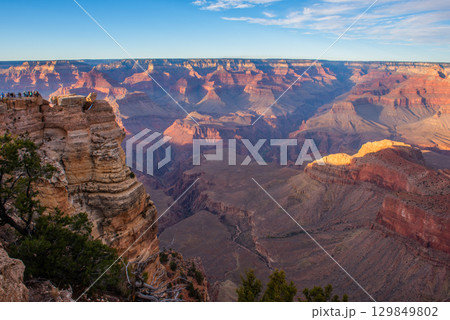 絶景グランドキャニオン－壮大な夕景 129849802
