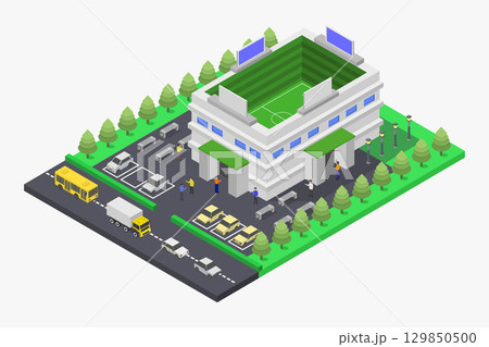 Isometric Stadium 129850500