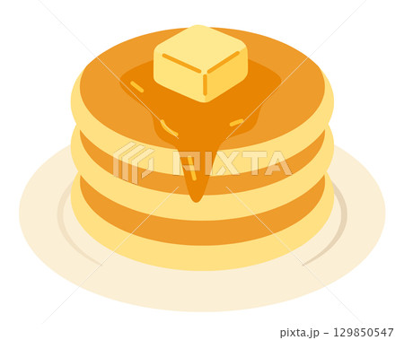 ホットケーキ「AI生成画像」 129850547