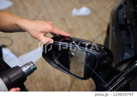 Mastering Automotive Detailing While Effectively Using a Hot Air Gun for Superior Results 129850747