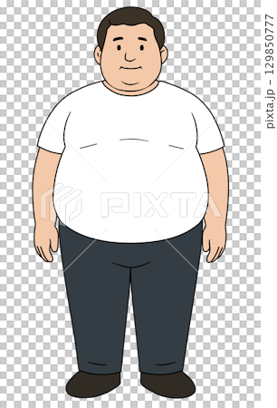 AI-generated images of fat men and women 129850777