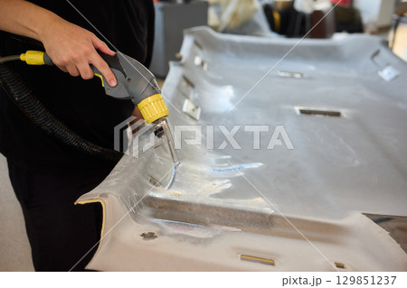 Experience Exceptional Professional Car Interior Cleaning Utilizing Advanced Steam Technology 129851237