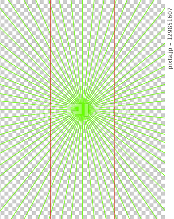 Distorted vertical lines 129851607