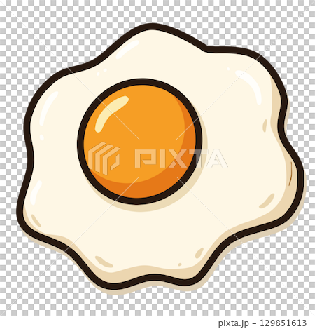 目玉焼き「AI生成画像」 目玉焼き「AI生成画像」 129851613