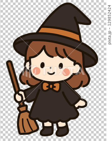 魔女のキャラクター「AI生成画像」 129852424