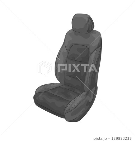 Illustration of Car Seat 129853235