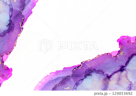 水彩の綺麗なテクスチャ 129853692