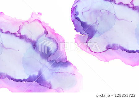 水彩の綺麗なテクスチャ 水彩の綺麗なテクスチャ 129853722