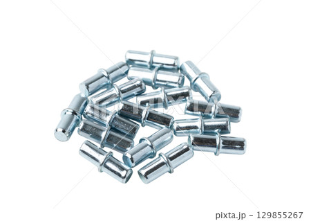 透明背景(png)に鉄製の棚受けダボ 透明背景(png)に鉄製の棚受けダボ 129855267