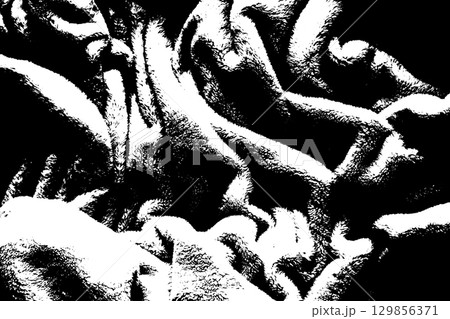 abstract black and white texture background for design 129856371