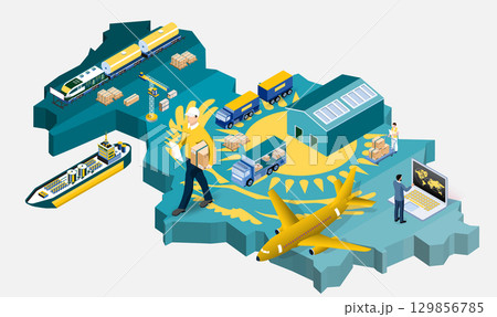 Kazakhstan Logistics and Transportation Freight Movement and Infrastructure 129856785