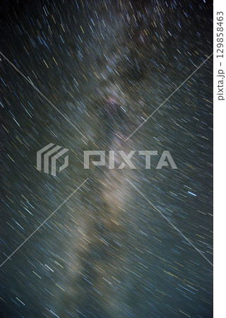 星空　長時間露出520s 129858463