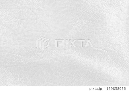 White grey leather texture background with seamless pattern and high resolution. 129858956