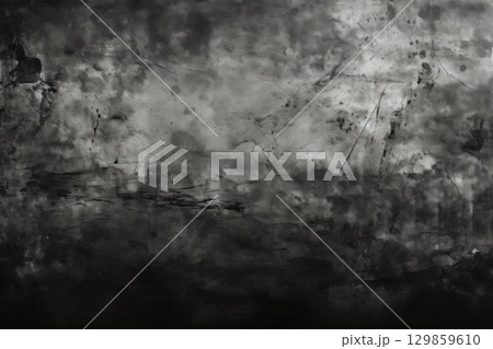 Dark Grunge Texture Background. 129859610