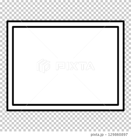 簡單的風景相框 簡單的風景相框 129860897