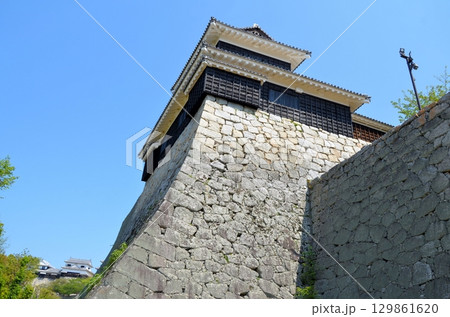 松山城 太鼓櫓 松山城 太鼓櫓 129861620