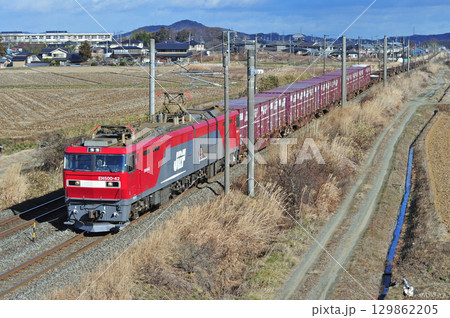 東北本線 本宿-五百川 JR貨物 EH500-43(仙台) 東北本線 本宿-五百川 JR貨物 EH500-43(仙台) 129862205
