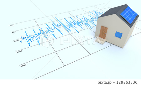 住宅価格が高止まりしているイメージ 住宅価格が高止まりしているイメージ 129863530