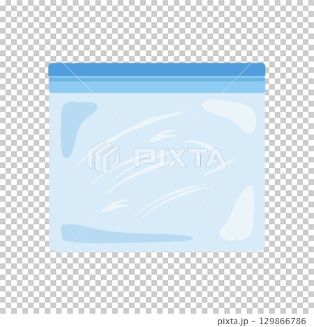 Freezer bag illustration 129866786