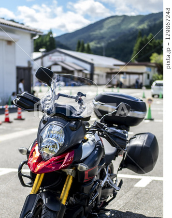 道の駅「美山ふれあい広場」真夏のツーリング 129867248