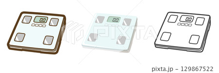 体重計・体組成計 129867522