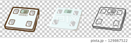 体重計・体組成計 129867522