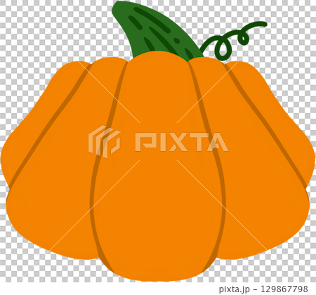 Cute Halloween Pumpkin Cute Halloween Pumpkin 129867798