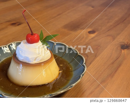 レトロなプリン 129868647