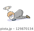 お金が無いビジネスマン 129870134