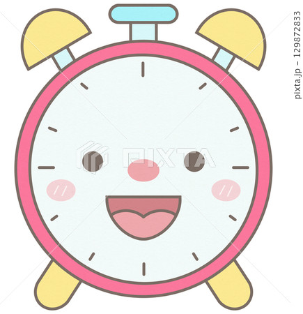 Cute Back to school red alarm clock Cute Back to school red alarm clock 129872833