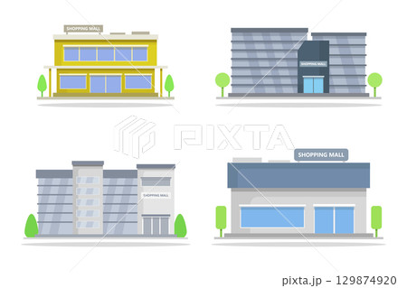 Shopping mall 129874920