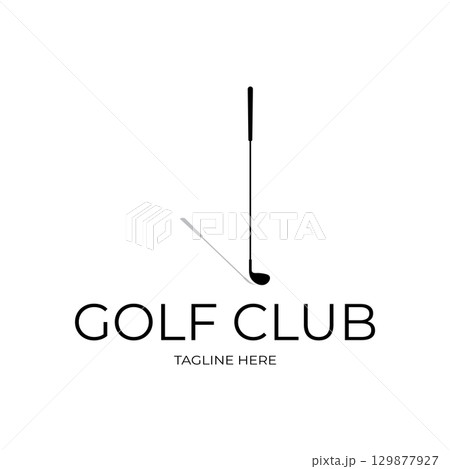 Golf ball logo, Golf design stick logo, logo for professional golf team, golf club, tournament, golf store business, golf course, event Golf ball logo, Golf design stick logo, logo for professional golf team, golf club, tournament, golf store business, golf course, event 129877927