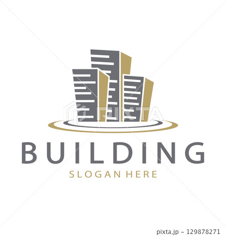 Building logo vector illustration design,Real Estate logo template, Logo symbol icon 129878271