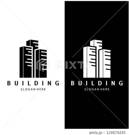 Building logo vector illustration design,Real Estate logo template, Logo symbol icon 129878291