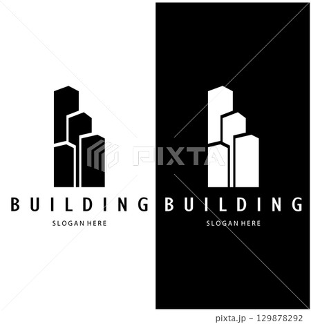 Building logo vector illustration design,Real Estate logo template, Logo symbol icon 129878292