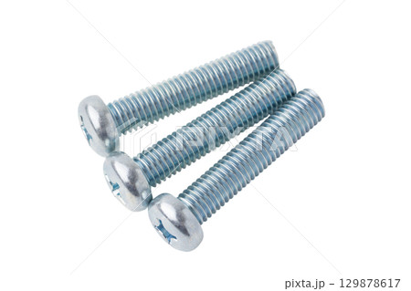 透明背景(png)にナベねじ(十字穴) 透明背景(png)にナベねじ(十字穴) 129878617
