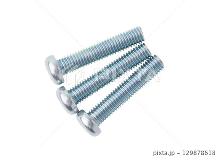 透明背景（png）にナベねじ（十字穴） 129878618