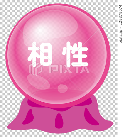 Fortune-telling compatibility icon 129879674