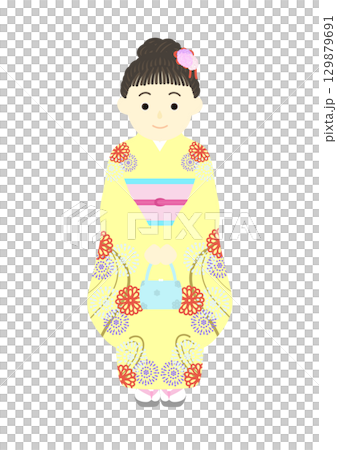 Shichi-Go-San _ Girl in kimono Shichi-Go-San _ Girl in kimono 129879691