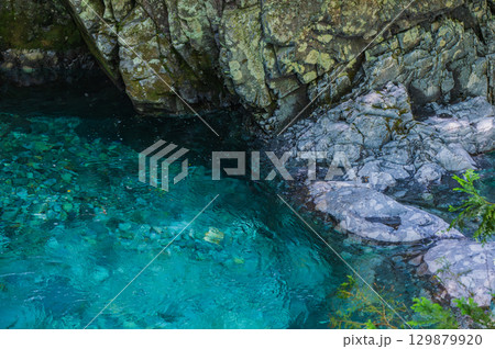 【阿寺渓谷】阿寺ブルー【木曽郡大桑村】 【阿寺渓谷】阿寺ブルー【木曽郡大桑村】 129879920