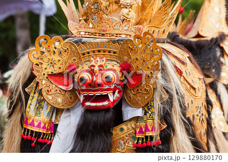 Traditional spirit of Bali island - Barong Ket 129880170