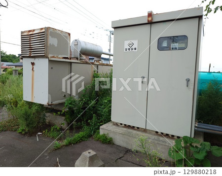 非常用自家発電設備と変電設備 129880218