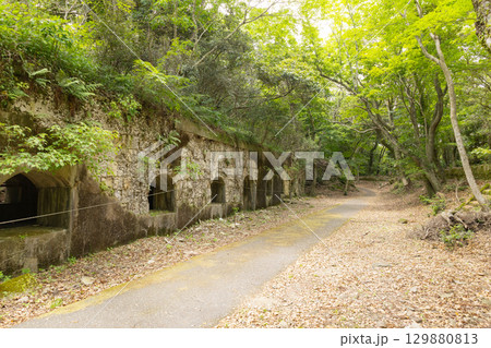 上見坂堡塁跡　兵舎跡 129880813